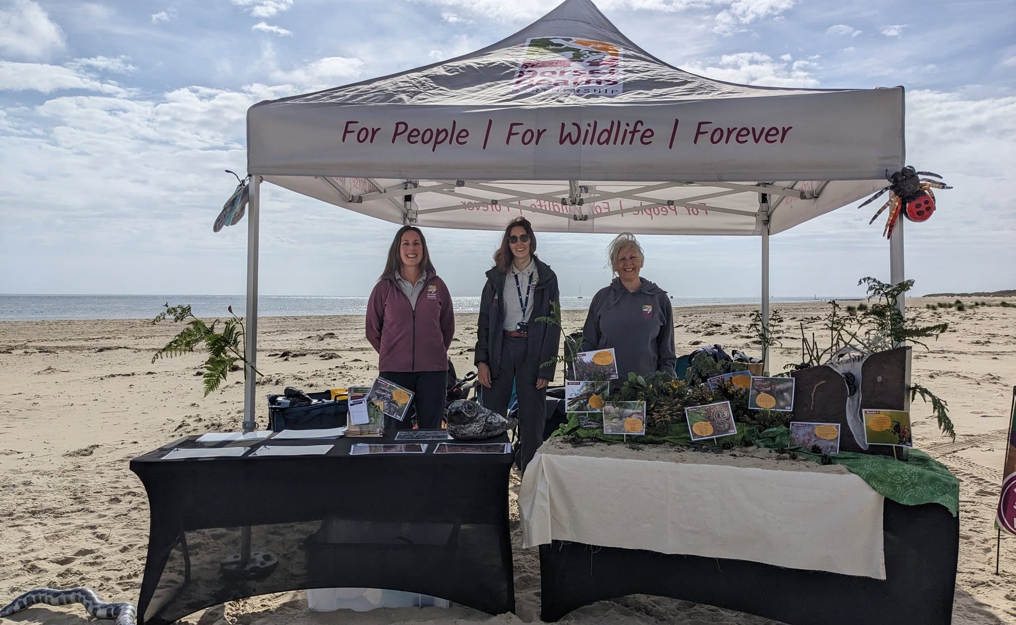 Dorset Heath Partnership stand