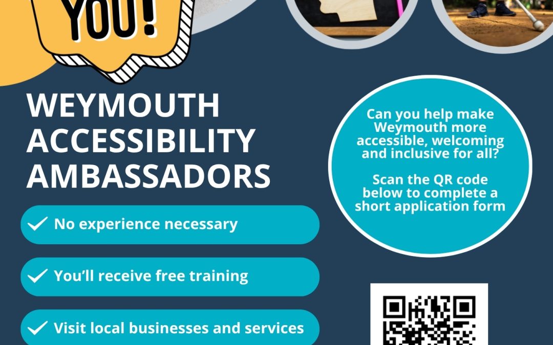 Can you help make Weymouth more accessible and inclusive?